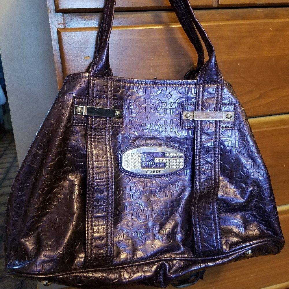 Purple Guess purse